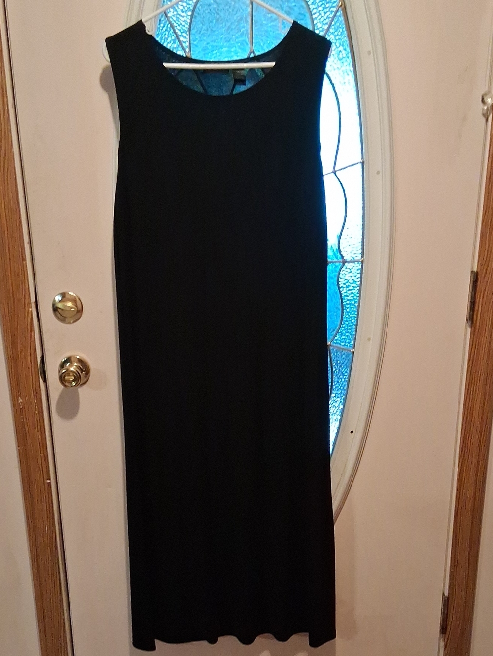 Liz Claiborne Black Sleeveless Maxi Dress